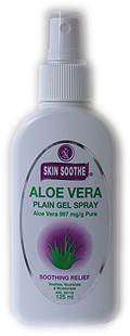 Skin Soothe Aloe Vera Gel Plain Gel Spray