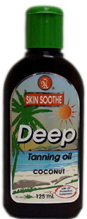 Skin Soothe Deep Tanning Oil